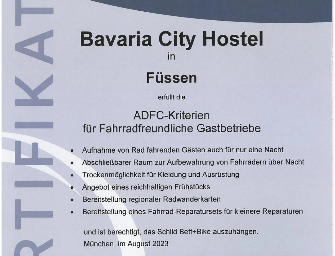 **  Bavaria City Hostel - Design Hostel Fussen Germany